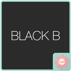 ColorfulTalk - Black B 카카오톡 테마 ícone