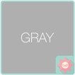 Colorful Talk - Gray 카카오톡 테마