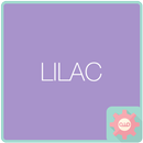 Colorful Talk - Lilac 카카오톡 테마 APK
