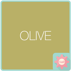 Colorful Talk - Olive 카카오톡 테마 icône