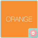 Colorful Talk - Orange 카카오톡 테마 APK