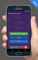 Check Usernames Online capture d'écran 3