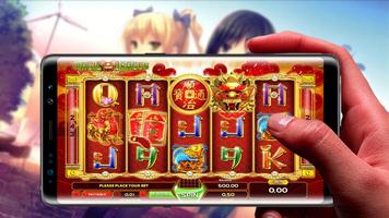 玩賭場賭場機器與獎金遊戲 Affiche