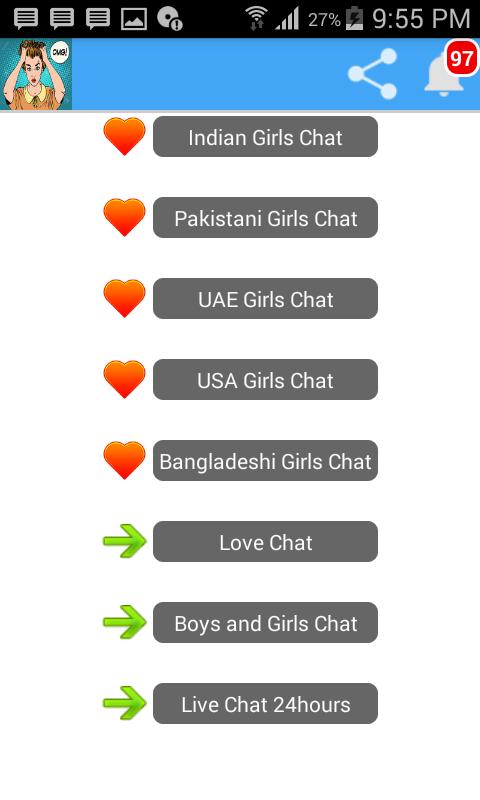 Online Girls Chat syot layar 5.