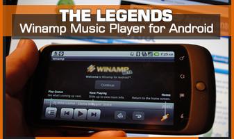 Winamp Music Player Guide captura de pantalla 1