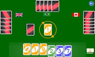 Color number card game: uno imagem de tela 2