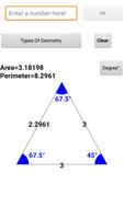 Geometry Calculator capture d'écran 1