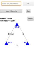 Geometry Calculator स्क्रीनशॉट 1