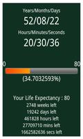Life Expectancy Timer-poster