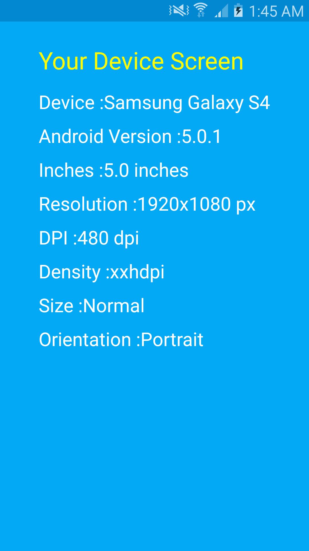 Screen Resolution for Android - APK Download