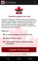 VETS Canada Cartaz