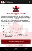 VETS Canada poster