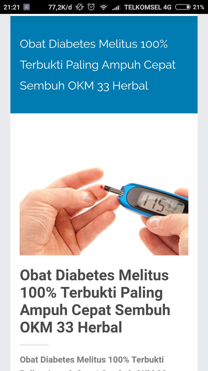 obat alami ampuh untuk diabetes cure