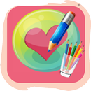 Como desenhar Coração de amor passo a passo APK