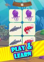 Memory game - Ocean fish screenshot 3