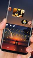 Ocean Sunset Wallpaper Keyboard Romance Love Theme syot layar 2