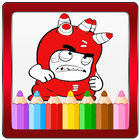 Coloring Pages for Oddbods & Cartoons أيقونة