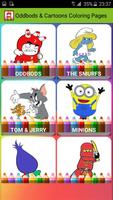 Coloring Pages for Oddbods & Cartoons تصوير الشاشة 1