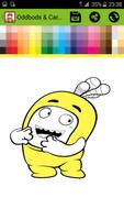 Coloring Pages for Oddbods & Cartoons تصوير الشاشة 3