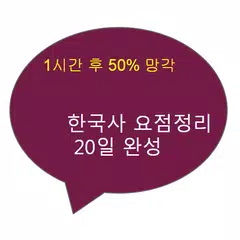 틈틈이 한국사 고급 요점정리 20일 완성