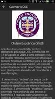 Calendário OEC تصوير الشاشة 2