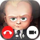 Call simulator for boss baby👶 icône