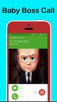 Call simulator for boss baby👶 Affiche