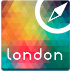 London Offline Map Guide Hotel icon