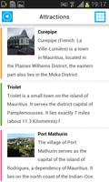 Mauritius Offline Map & Guide screenshot 2