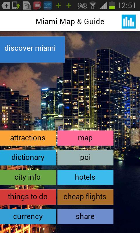 Miami Offline Map &amp; Guide APK Download - Gratis Perjalanan ...