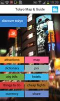 Tokyo Hors ligne Carte, Guide Affiche