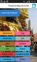 Poster Thailandia Mappa Offline Guida