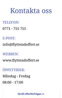 برنامه‌نما Flyttstädoffert.se عکس از صفحه