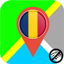 ✅ Chad Offline Maps with gps free APK