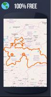 ✅ Tajikistan Offline Maps with gps free Affiche