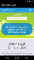 پوستر Oggi differenzio!