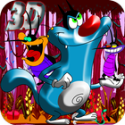 Oggy Super Adventure Maze and the cockroaches आइकन
