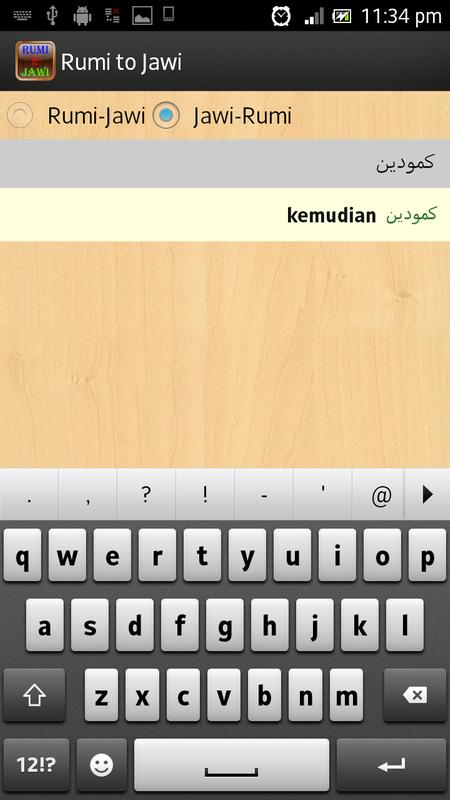 rumi to jawi converter free download Rumi to jawi for android apk download.