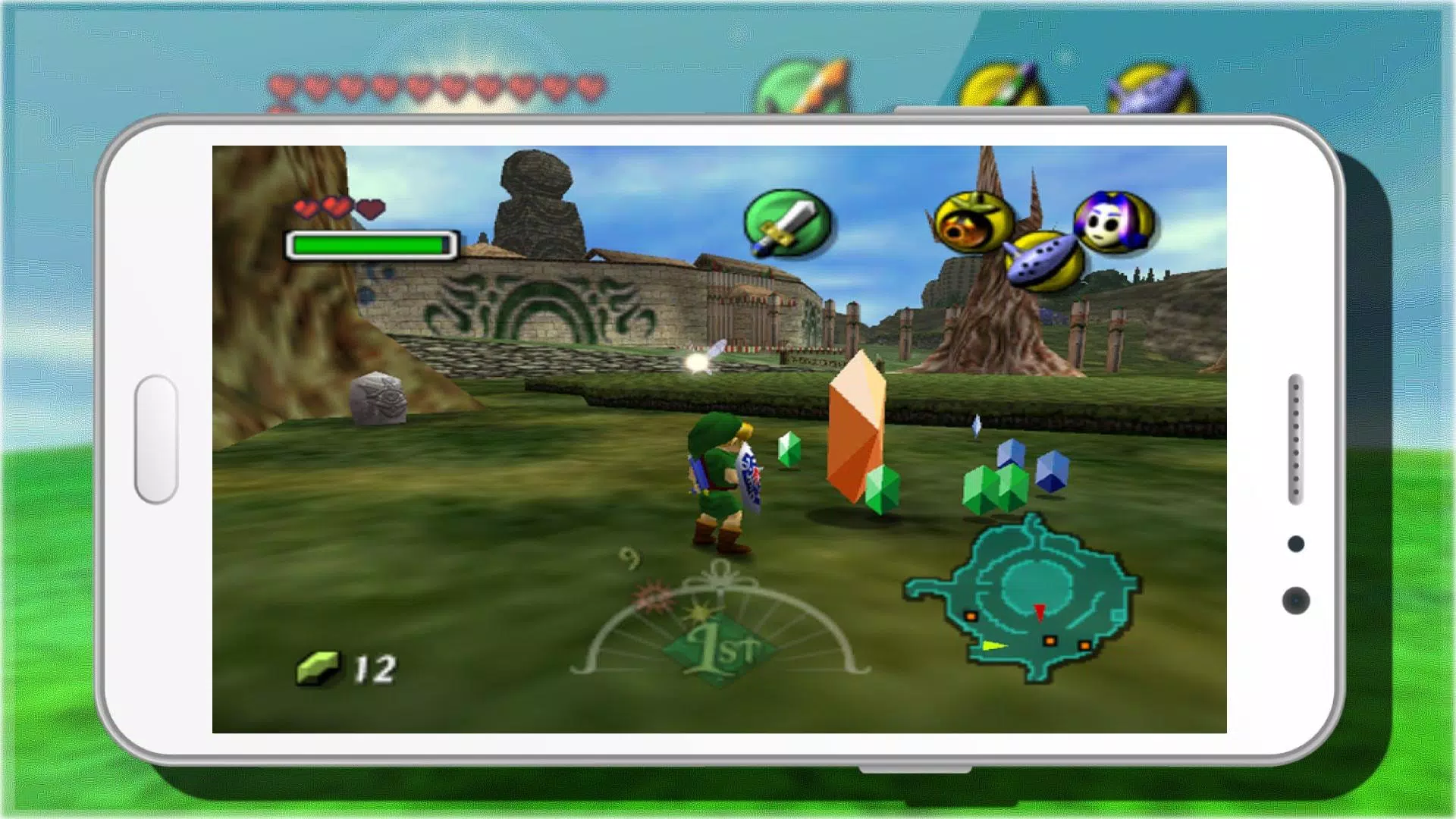 Download do Zelda Ocarina OF Time Pt-Br para Android 