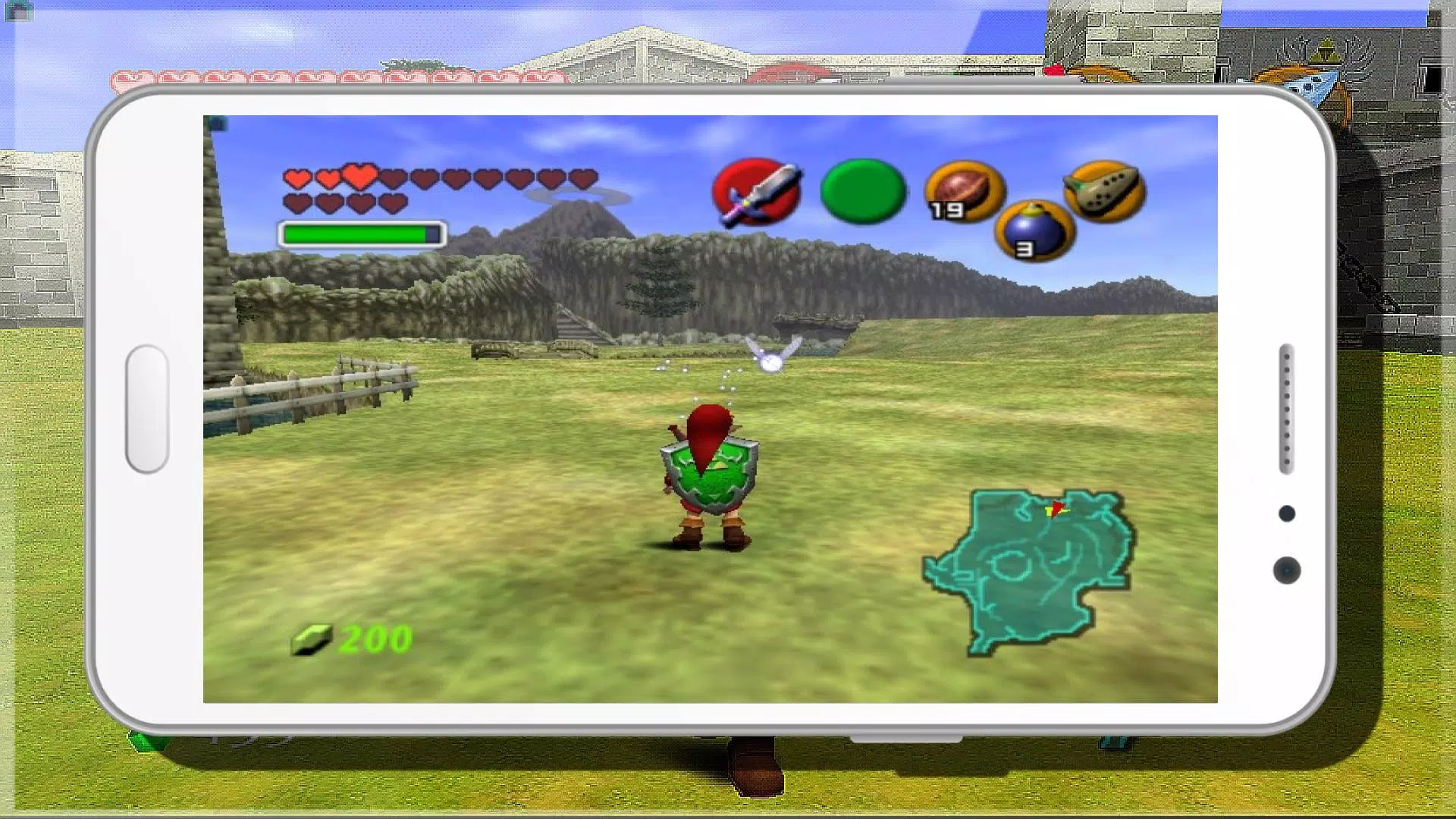 Zelda Free Game Magic Ocarina Quest of Time android iOS apk