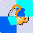 Kid memory: cute animals match icon