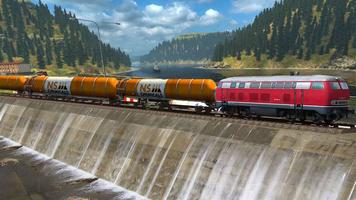 Oil Train Driving Games: Train Sim Games Poster