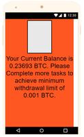 Free Bitcoins Hourly capture d'écran 1