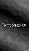 Text to Speech Affiche