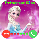 Fake Call From Princess Elsa icône