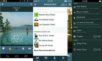 Guide Pandora Music App  Hd Pro capture d'écran 1