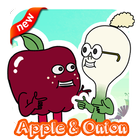 Apple and onions Adventure أيقونة