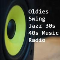 Oldies Swing Jazz 30s 40s Music Radio poster