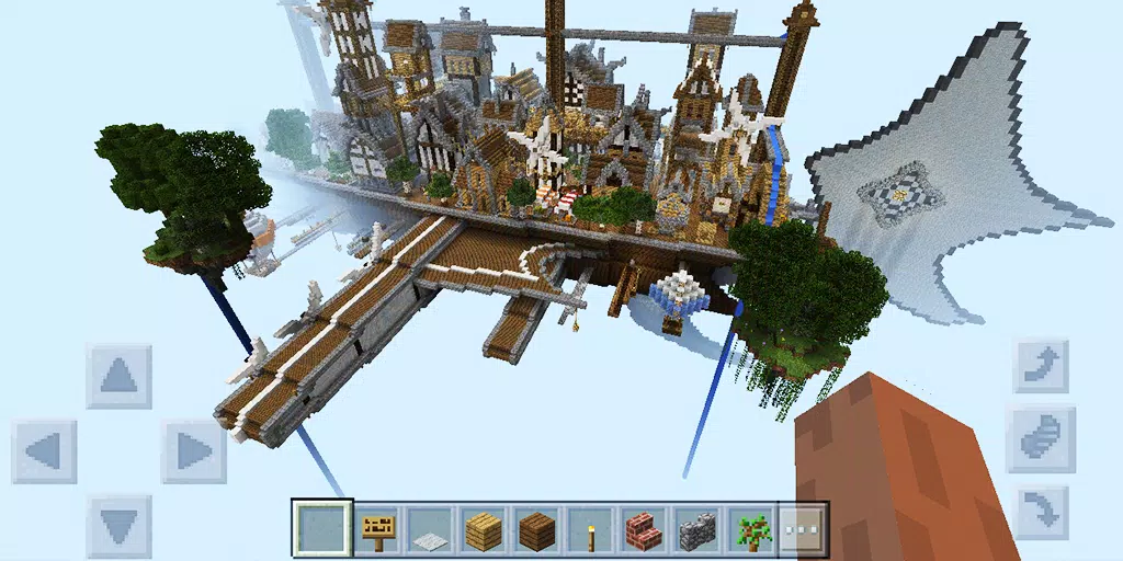 Floating City In The Sky Minecraft