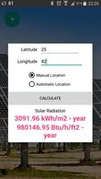 Solar Radiation Calculator screenshot 1